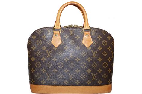 authentic louis vuitton alma handbag|Louis Vuitton Alma monogram.